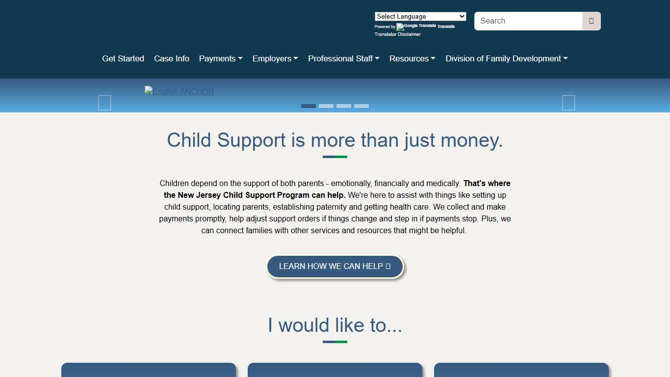 NJ Child Support - Home